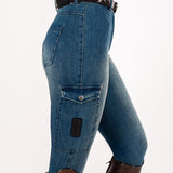 HORZEHOODS® Light Blue Demi Denim Jeggings - Horzehoods - Equiluxe Tack