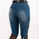 HORZEHOODS® Light Blue Demi Denim Jeggings - Horzehoods - Equiluxe Tack