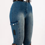 HORZEHOODS® Light Blue Demi Denim Jeggings - Horzehoods - Equiluxe Tack