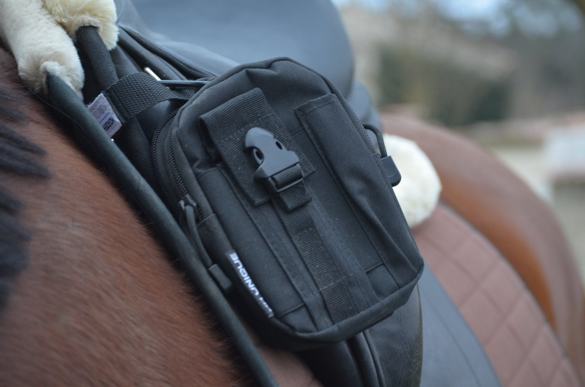 Horzehoods Saddle Bag - Multi - Dual Ultimo Rider Bag - Horzehoods - Equiluxe Tack