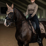 Equestrian Stockholm Ear Bonnet Champagne