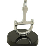Huntley D Bit Pair of Candlesticks, Pair in Aluminum Silver Finish - Equiluxe Tack