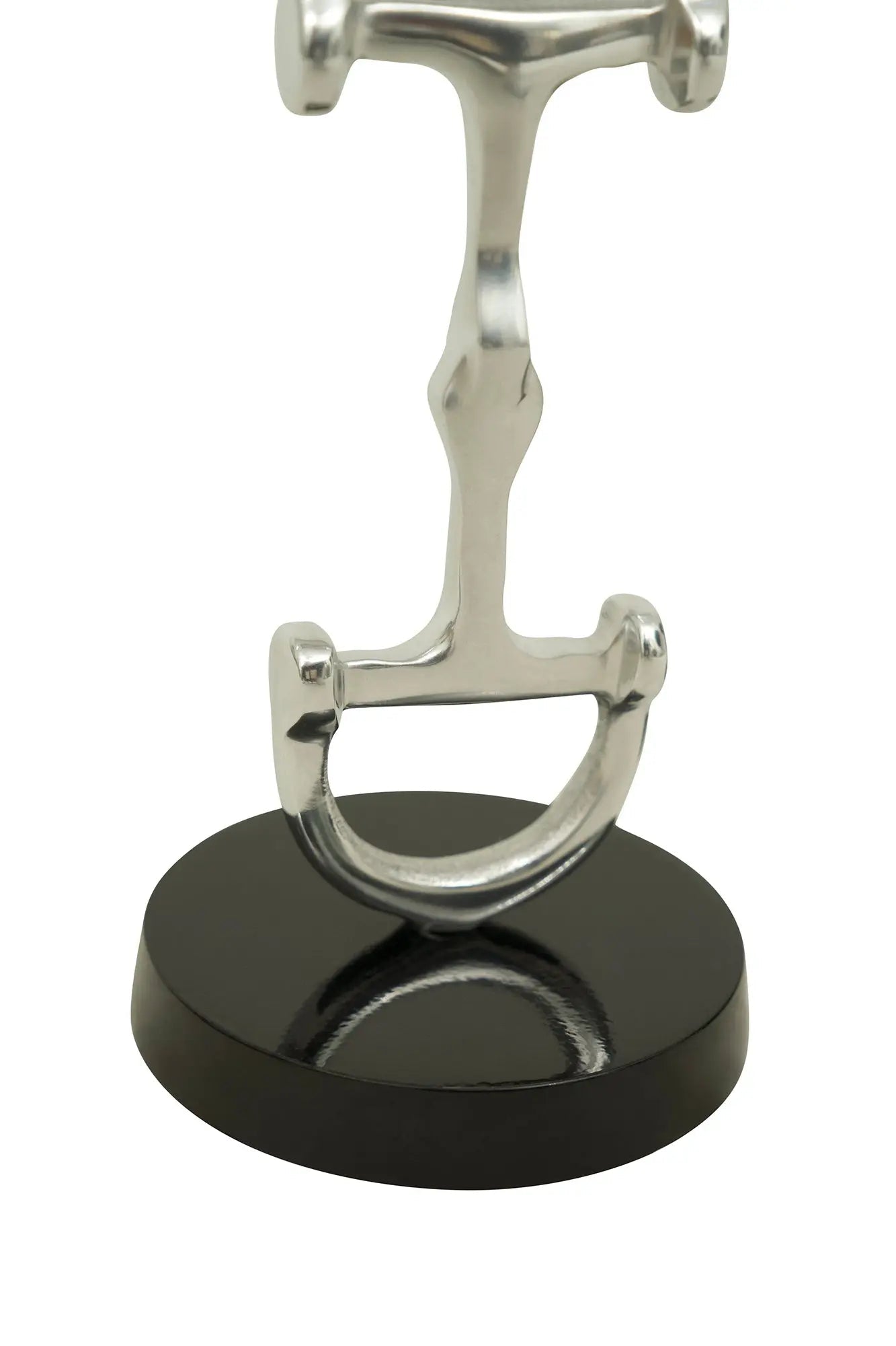 Huntley D Bit Pair of Candlesticks, Pair in Aluminum Silver Finish - Equiluxe Tack