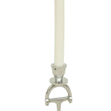 Huntley D Bit Pair of Candlesticks, Pair in Aluminum Silver Finish - Equiluxe Tack