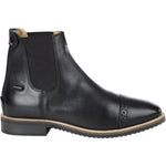 Huntley Equestrian Adult Classic Black Leather Zipper Paddock Boot - Equiluxe Tack
