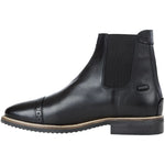 Huntley Equestrian Adult Classic Black Leather Zipper Paddock Boot - Equiluxe Tack
