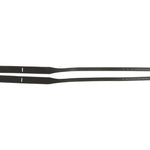 Huntley Equestrian Children's Black Leather Jodhpur Garter Straps - Equiluxe Tack