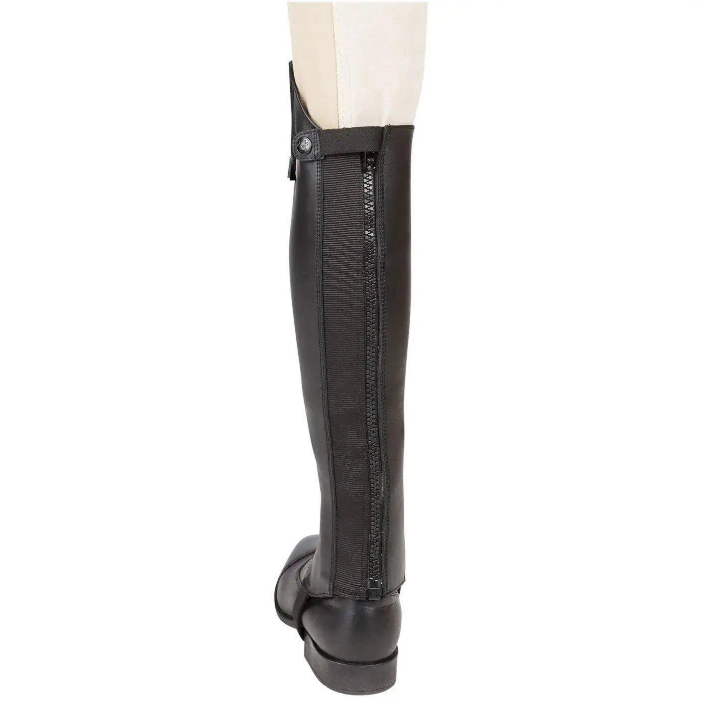 Huntley Equestrian Custom Fit Premium Leather Half Chaps - Equiluxe Tack