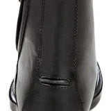 Huntley Equestrian Daisy Clipper Children's Side Zipper Premium Leather Paddock Boots Horse Riding Boots, Black - Equiluxe Tack
