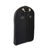 Huntley Equestrian Deluxe Black Travel Carry On Garment Bag with Accessories Zipper Cover for Travel, Business, Horse Shows - Equiluxe Tack