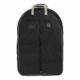 Huntley Equestrian Deluxe Black Travel Carry On Garment Bag with Accessories Zipper Cover for Travel, Business, Horse Shows - Equiluxe Tack