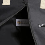 Huntley Equestrian Deluxe Black Travel Carry On Garment Bag with Accessories Zipper Cover for Travel, Business, Horse Shows - Equiluxe Tack