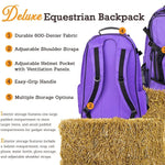 Huntley Equestrian Deluxe Equestrian Backpack - Equiluxe Tack