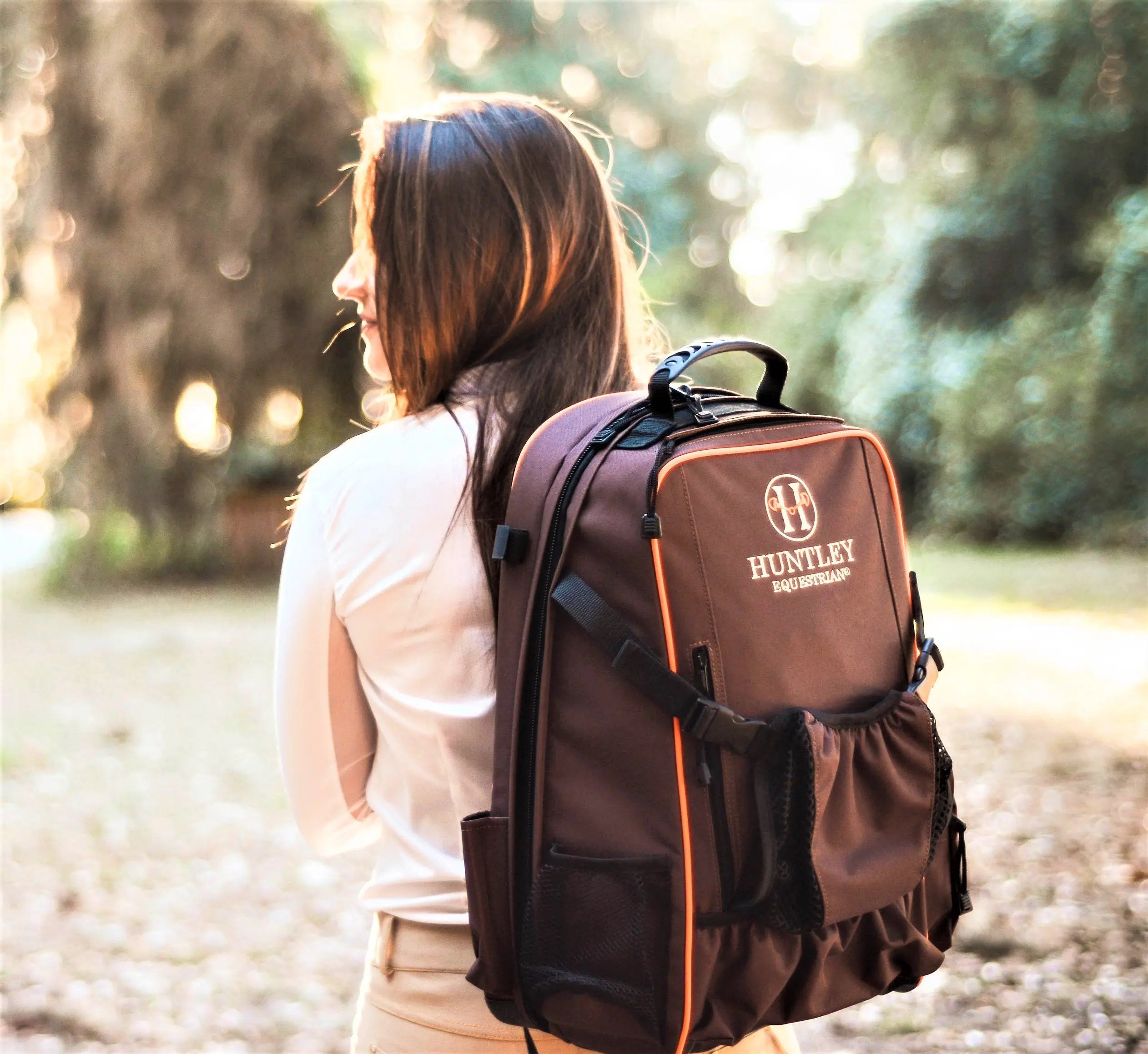 Huntley Equestrian Deluxe Equestrian Backpack - Equiluxe Tack
