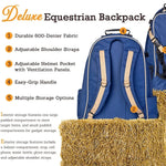 Huntley Equestrian Deluxe Equestrian Backpack - Equiluxe Tack