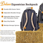 Huntley Equestrian Deluxe Equestrian Backpack - Equiluxe Tack