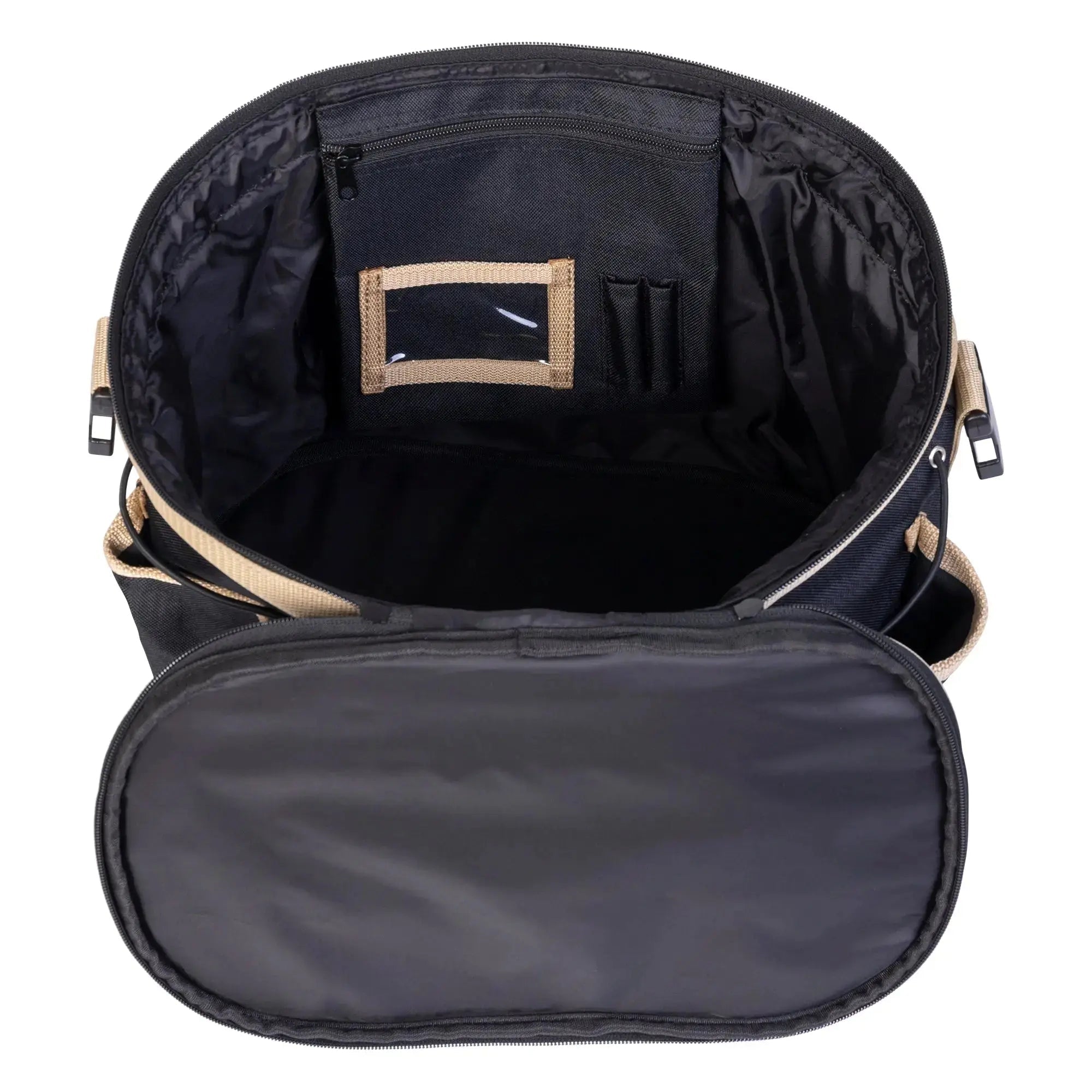 Huntley Equestrian Deluxe Grooming Bag, Brown - Equiluxe Tack