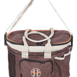 Huntley Equestrian Deluxe Grooming Bag, Brown - Equiluxe Tack