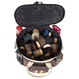 Huntley Equestrian Deluxe Grooming Bag, Brown - Equiluxe Tack
