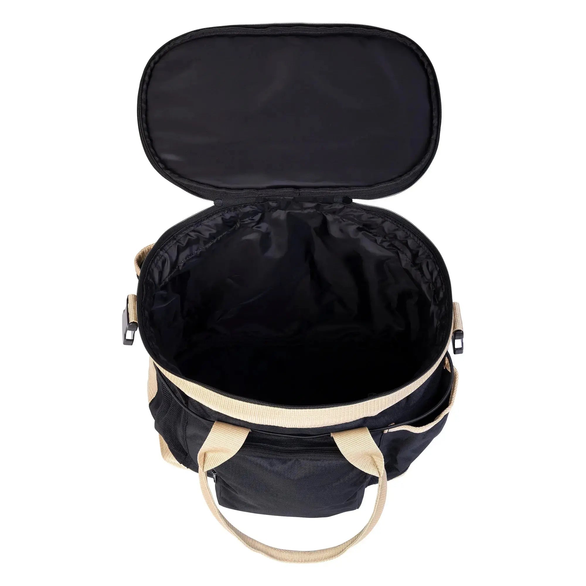 Huntley Equestrian Deluxe Grooming Bag, Brown - Equiluxe Tack