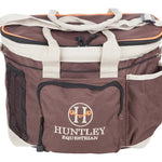 Huntley Equestrian Deluxe Grooming Bag, Brown - Equiluxe Tack