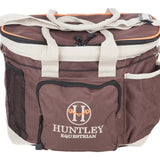 Huntley Equestrian Deluxe Grooming Bag, Brown - Equiluxe Tack