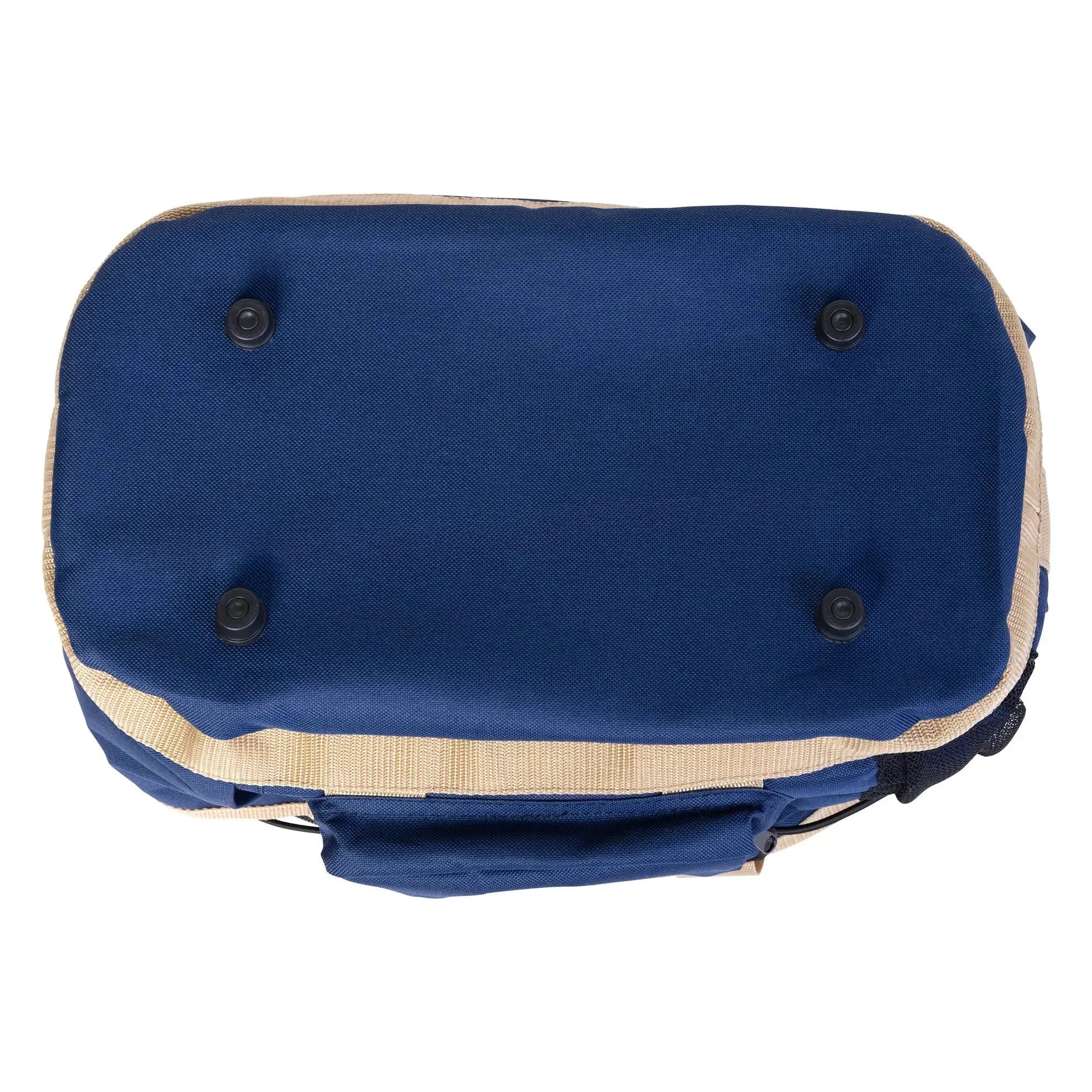 Huntley Equestrian Deluxe Grooming Bag, Brown - Equiluxe Tack
