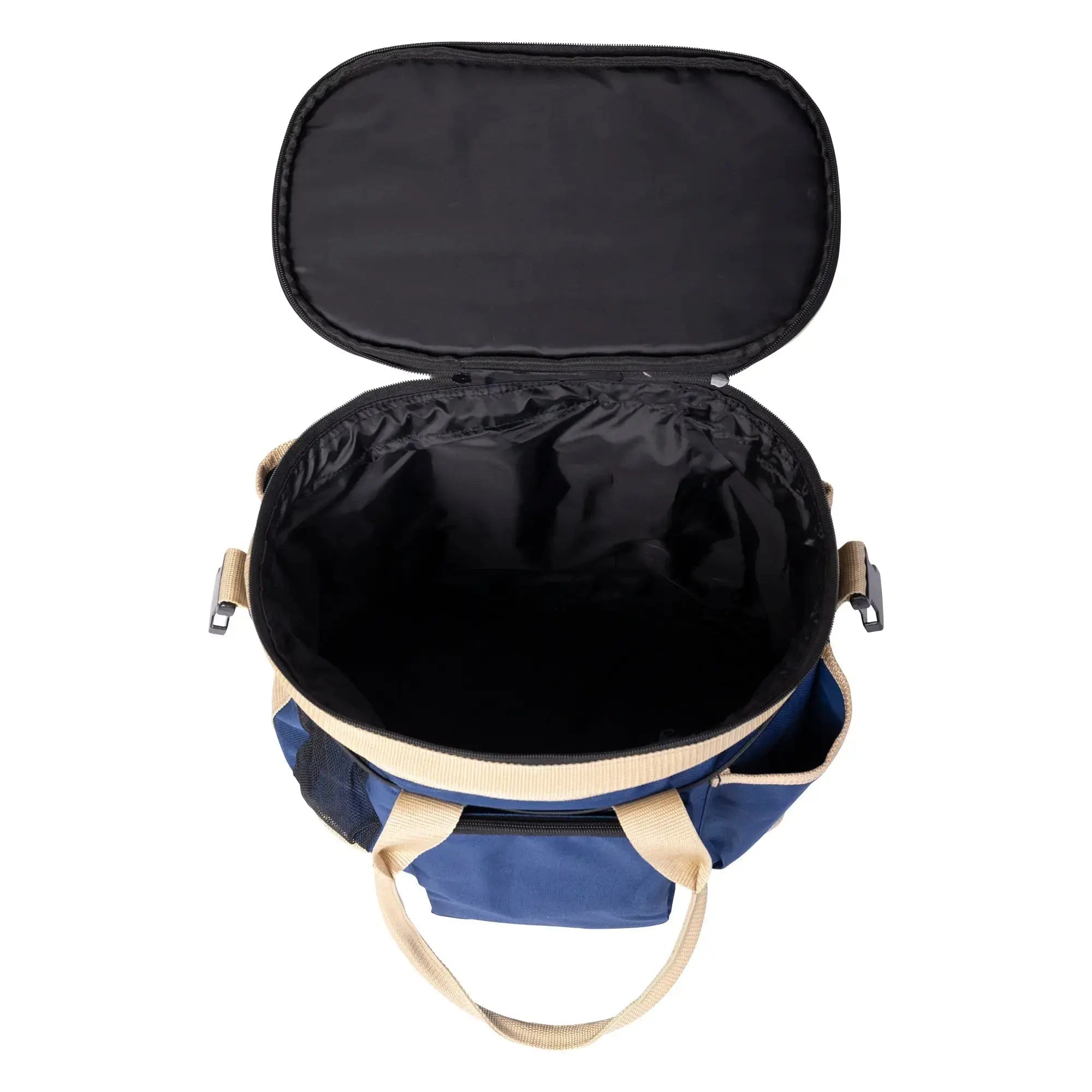 Huntley Equestrian Deluxe Grooming Bag, Brown - Equiluxe Tack