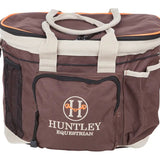Huntley Equestrian Deluxe Grooming Bag, Brown - Equiluxe Tack