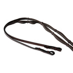 Huntley Equestrian Double Layer Web Grip Reins - Equiluxe Tack