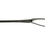 Huntley Equestrian English Riding Crop with Handle, 26" Inches, Black - Equiluxe Tack