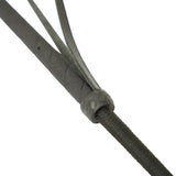 Huntley Equestrian English Riding Crop with Handle, 26" Inches, Black - Equiluxe Tack