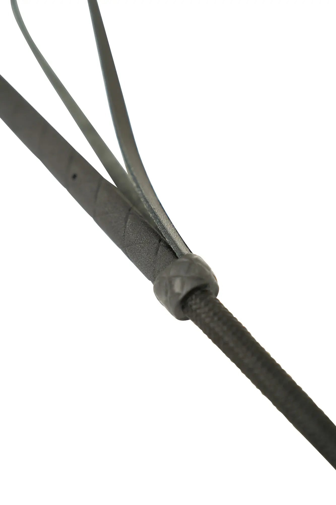 Huntley Equestrian English Riding Crop with Handle, 26" Inches, Black - Equiluxe Tack