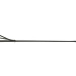 Huntley Equestrian English Riding Crop with Handle, 26" Inches, Black - Equiluxe Tack