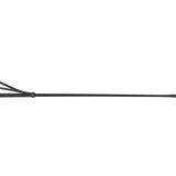 Huntley Equestrian English Riding Crop with Handle, 26" Inches, Black - Equiluxe Tack