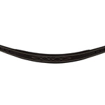 Huntley Equestrian Fancy Stitched Leather Halter Replacement Crown Piece - Equiluxe Tack