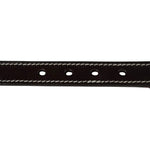 Huntley Equestrian Fancy Stitched Leather Halter Replacement Crown Piece - Equiluxe Tack