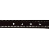 Huntley Equestrian Fancy Stitched Leather Halter Replacement Crown Piece - Equiluxe Tack