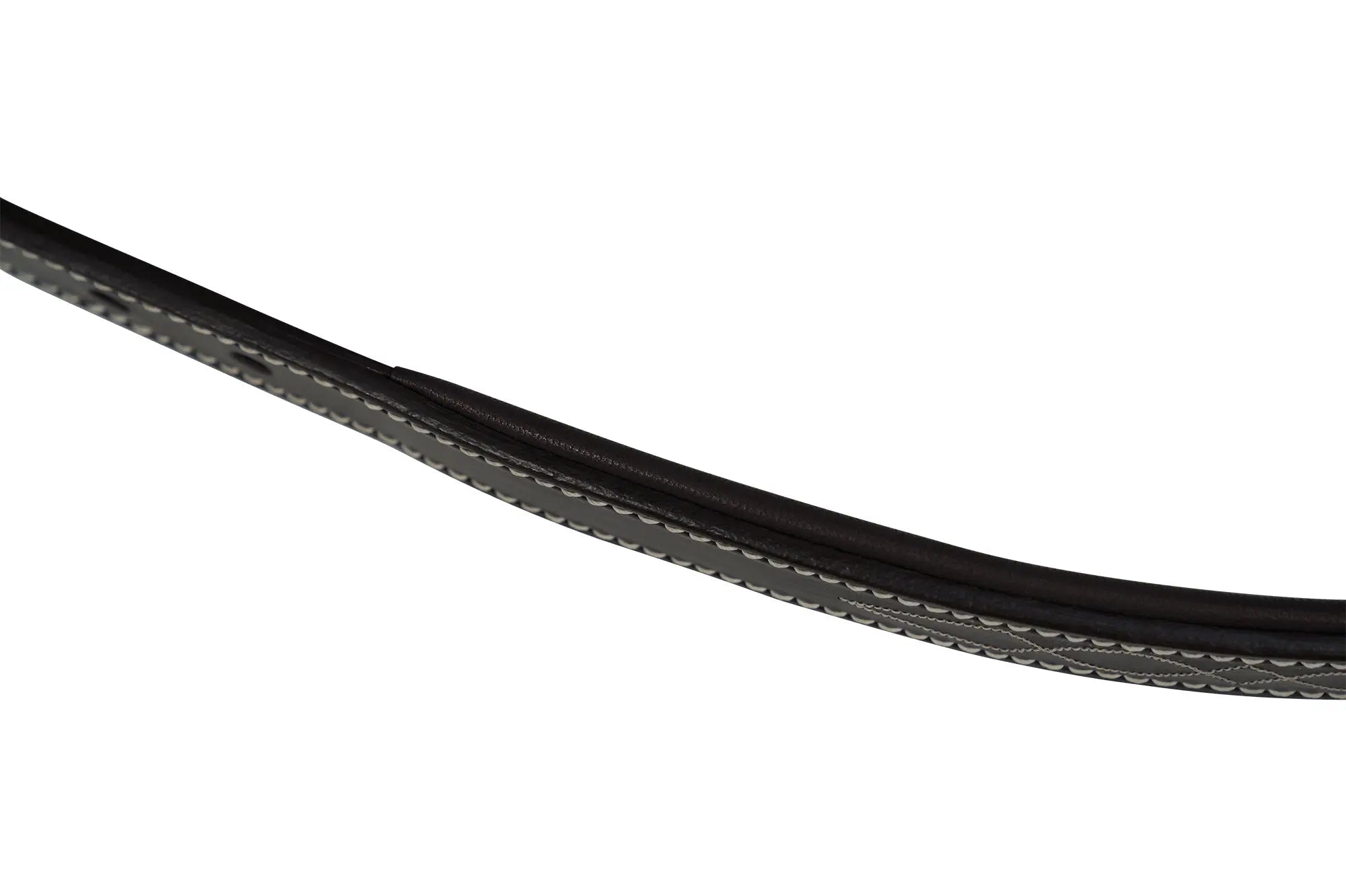 Huntley Equestrian Fancy Stitched Leather Halter Replacement Crown Piece - Equiluxe Tack