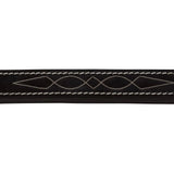 Huntley Equestrian Fancy Stitched Leather Halter Replacement Crown Piece - Equiluxe Tack
