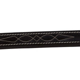 Huntley Equestrian Fancy Stitched Leather Halter Replacement Crown Piece - Equiluxe Tack