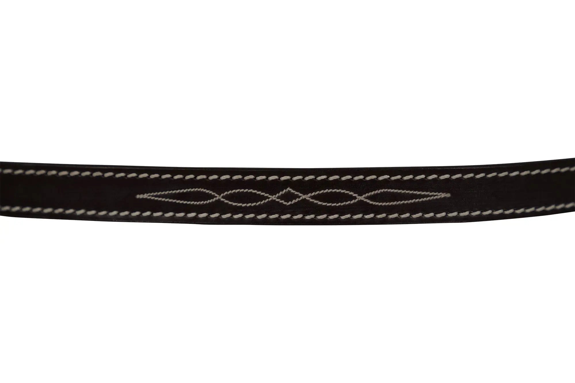 Huntley Equestrian Fancy Stitched Leather Pony Halter Replacement Crown - Equiluxe Tack