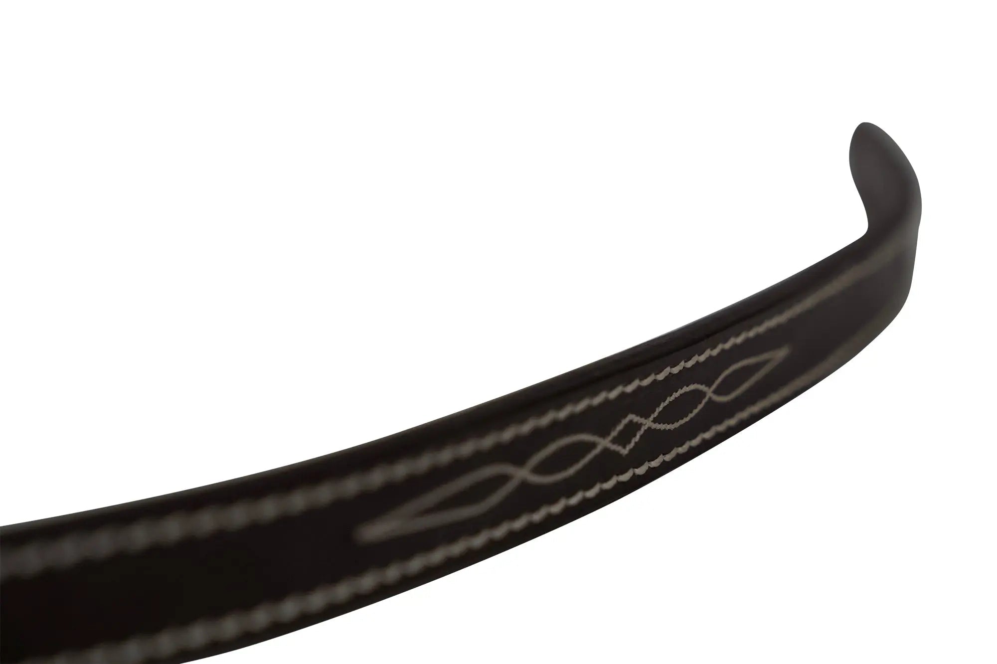 Huntley Equestrian Fancy Stitched Leather Pony Halter Replacement Crown - Equiluxe Tack