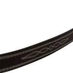 Huntley Equestrian Fancy Stitched Leather Pony Halter Replacement Crown - Equiluxe Tack