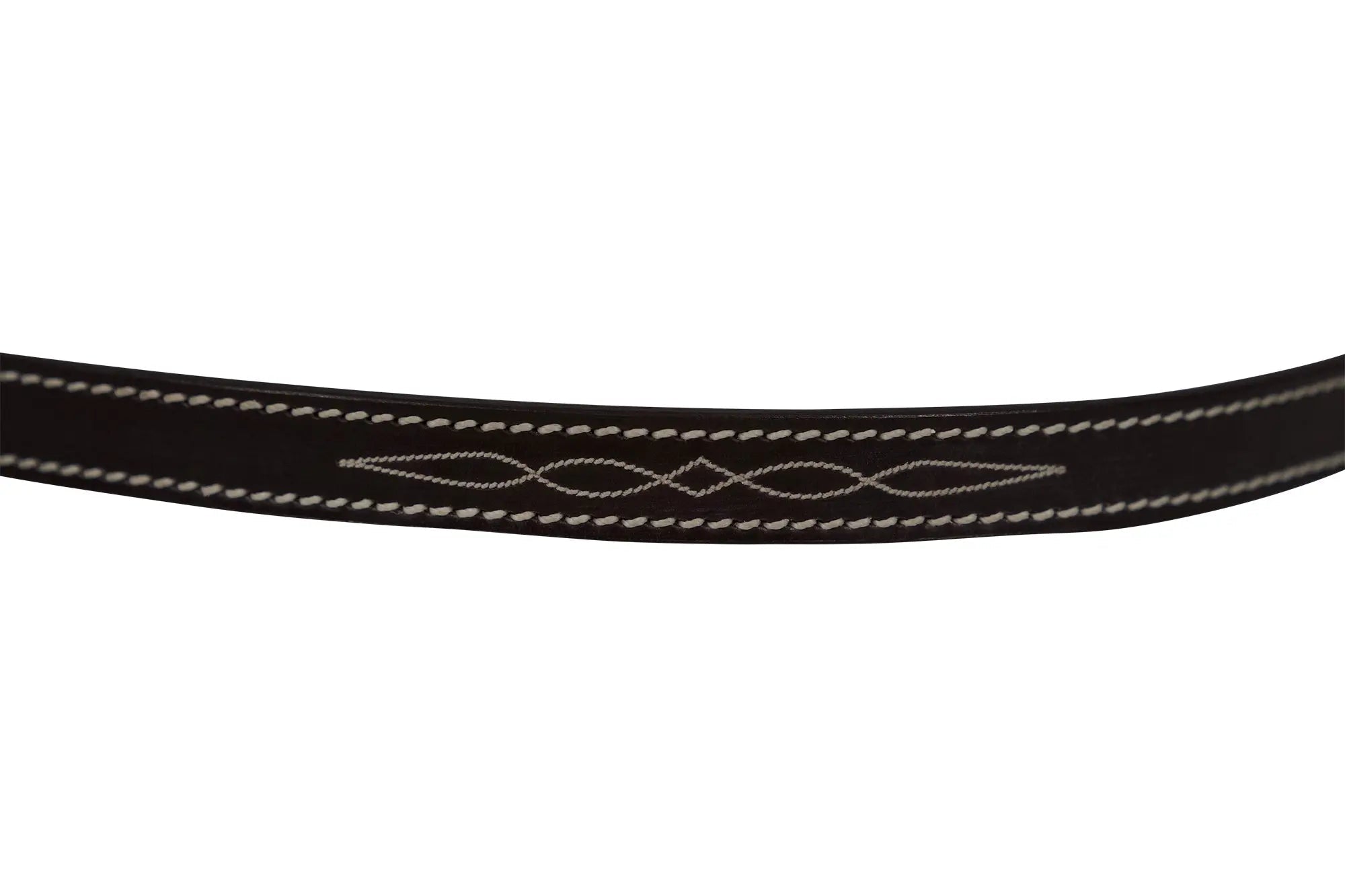 Huntley Equestrian Fancy Stitched Leather Pony Halter Replacement Crown - Equiluxe Tack