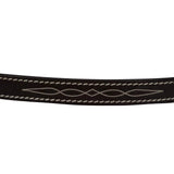Huntley Equestrian Fancy Stitched Leather Pony Halter Replacement Crown - Equiluxe Tack