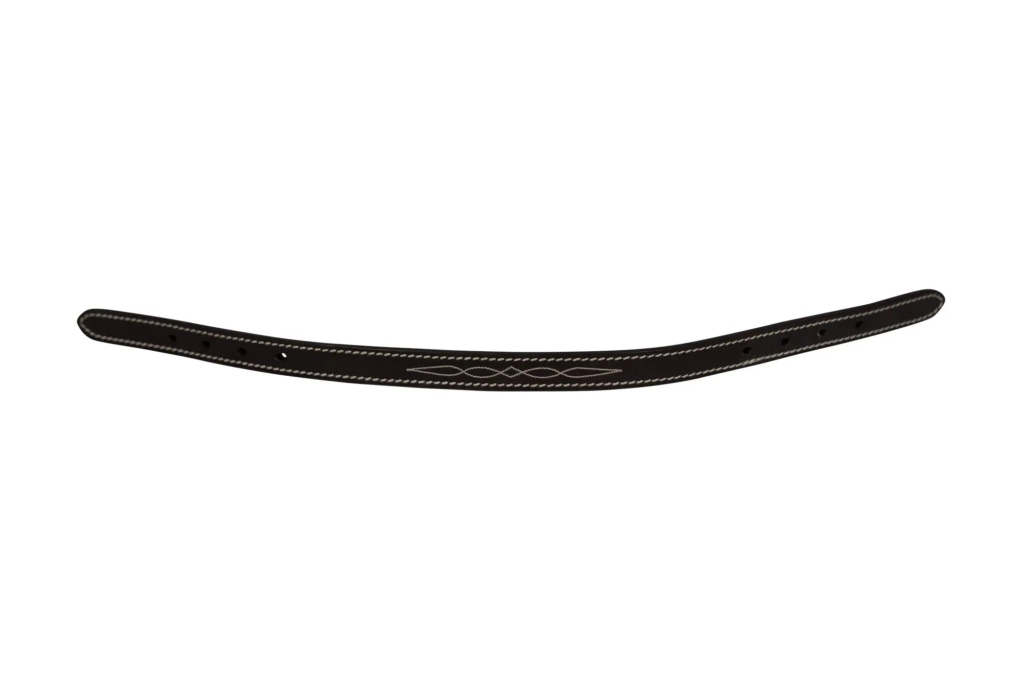 Huntley Equestrian Fancy Stitched Leather Pony Halter Replacement Crown - Equiluxe Tack