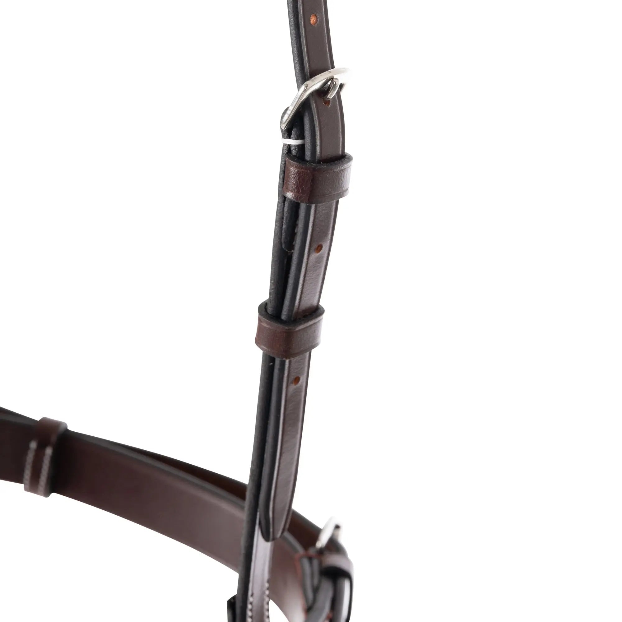 Huntley Equestrian Fancy Stitched Raised Crank Noseband - Equiluxe Tack