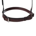 Huntley Equestrian Fancy Stitched Raised Crank Noseband - Equiluxe Tack