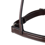 Huntley Equestrian Fancy Stitched Raised Crank Noseband - Equiluxe Tack
